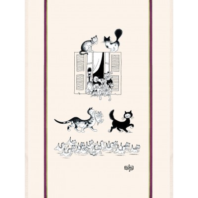 Chats par la fenêtre