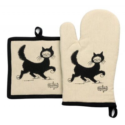 Lot gant/manique  3 chats