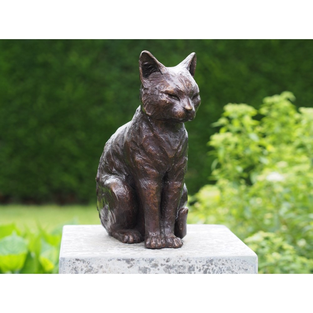 chat-bronze-interieur-exterieur