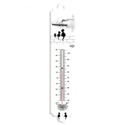 Thermometre Trio sur le mur