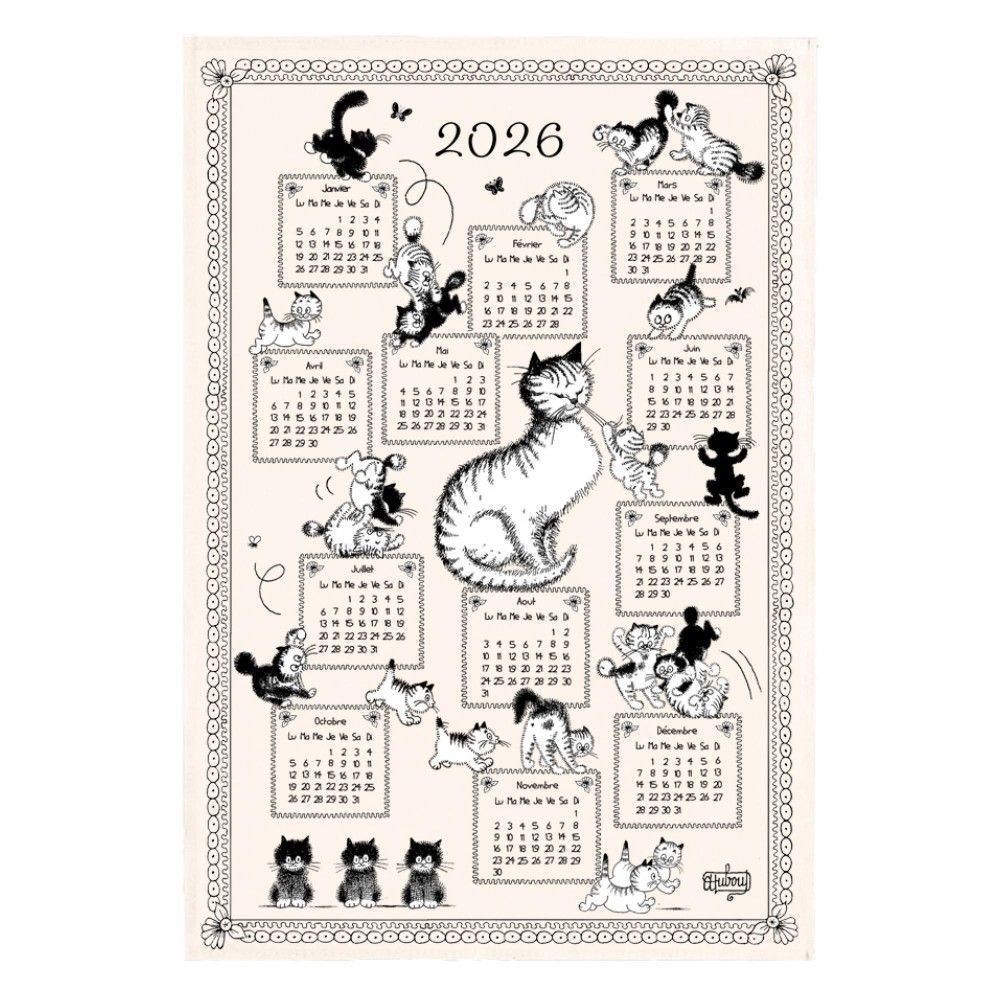 Calendrier 2026 - Chatons