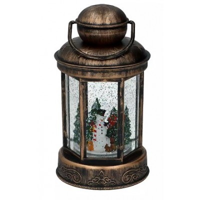 Lanterne Bonhomme de Neige