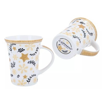 Mug  Noel Etoiles et Flocons