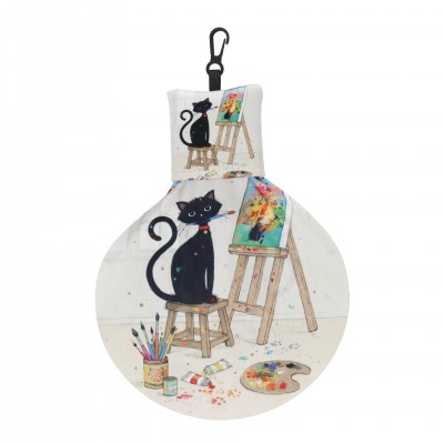 Chiffon à lunettes Chat Peintre